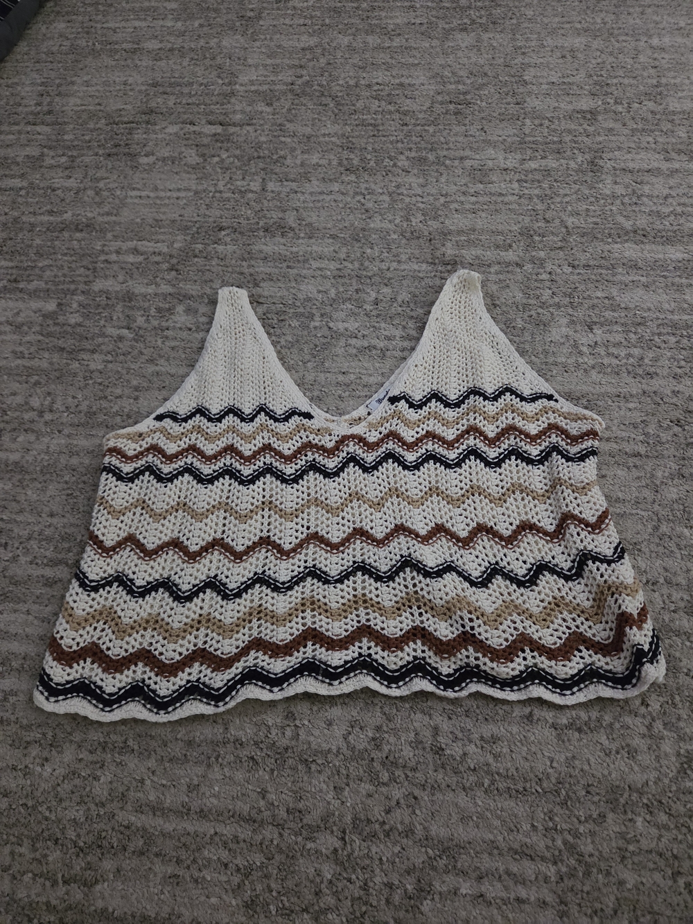 Wrangler Retro Women's Striped Print Sleeveless Sweater Tank Top